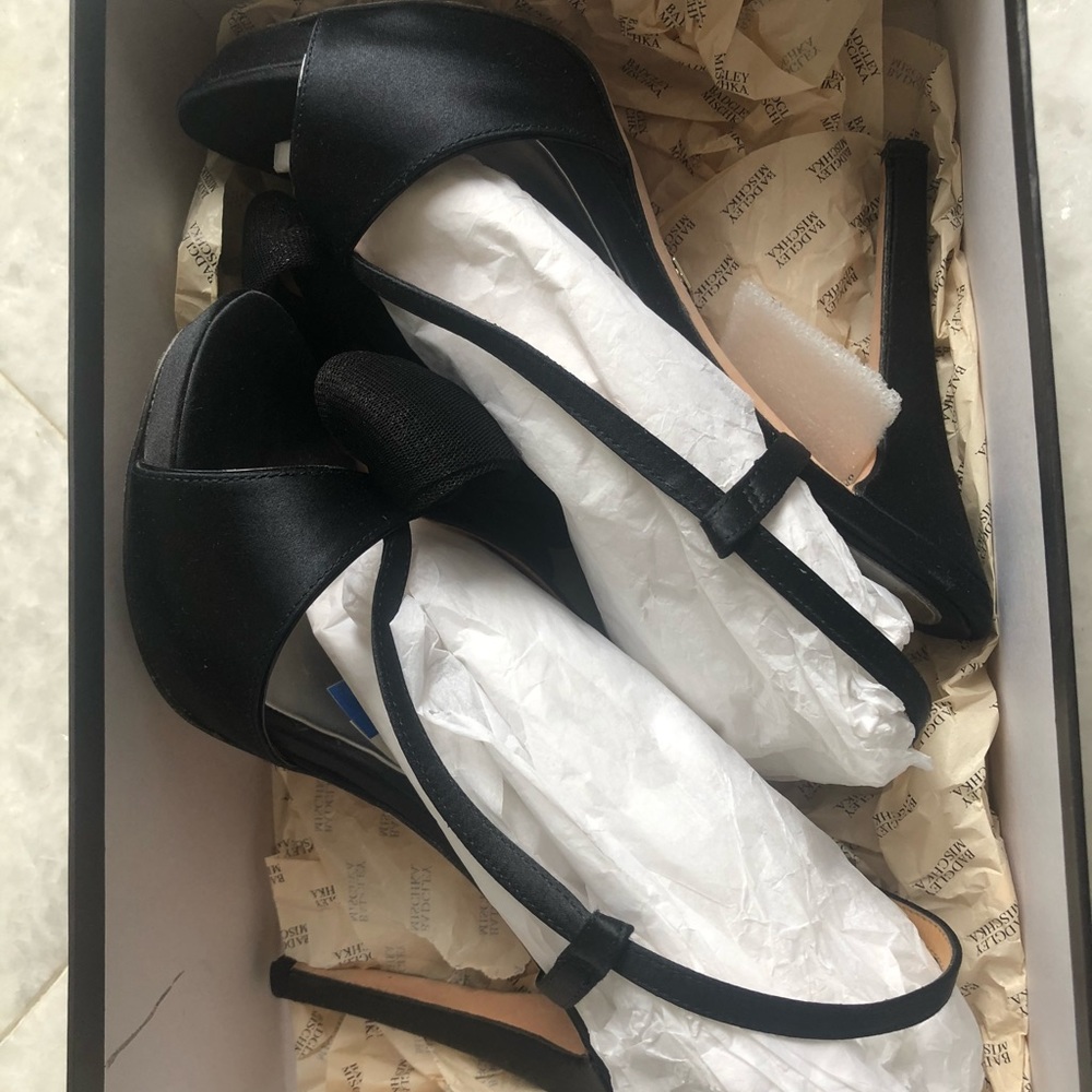 Badgley Miscka Shoes Black Xavier 7 1/2 - Picture 1 of 6